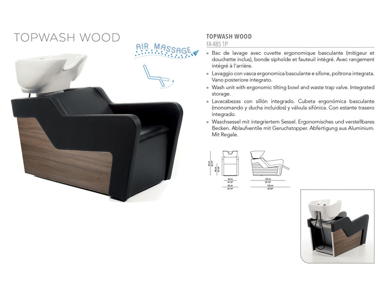 Nelson Mobilier WASCHSESSEL TOPWASH WOOD